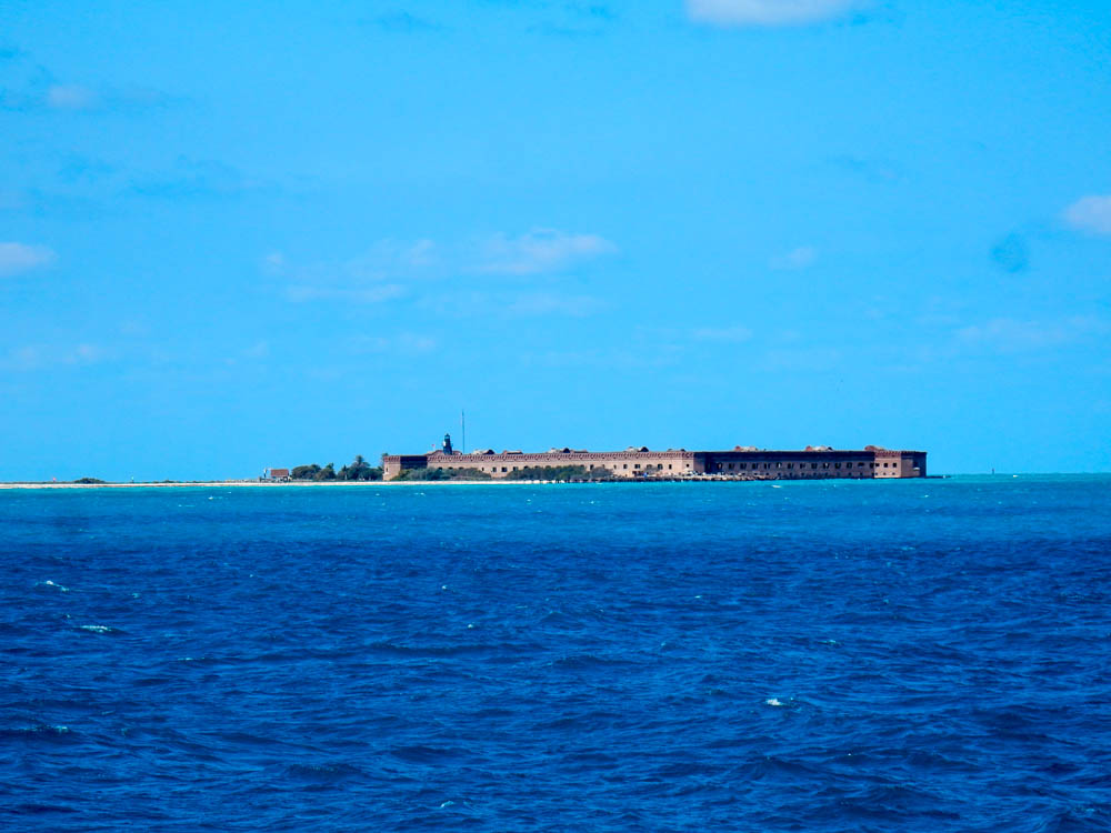 Dry Tortugas & Fort Jefferson Garden Key from a Distance