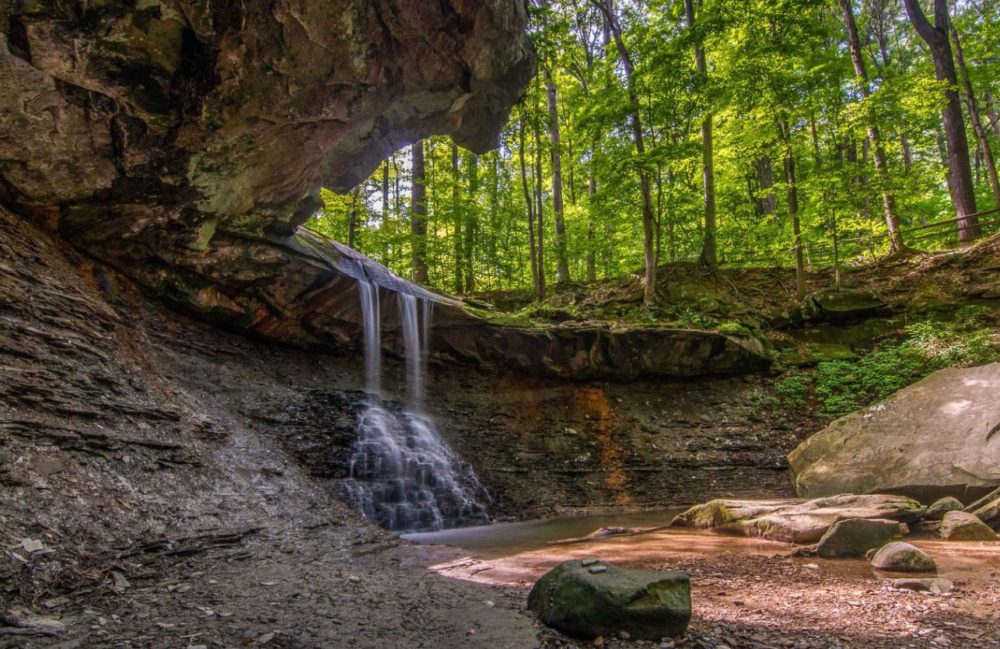 Blue Hen Falls - Easy short hike with a sweet payoff