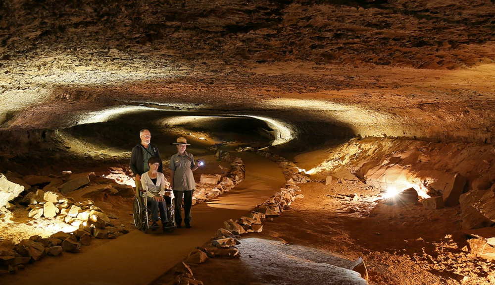 Snowball Room is one of a few Accessible Tours in Mammoth Cave