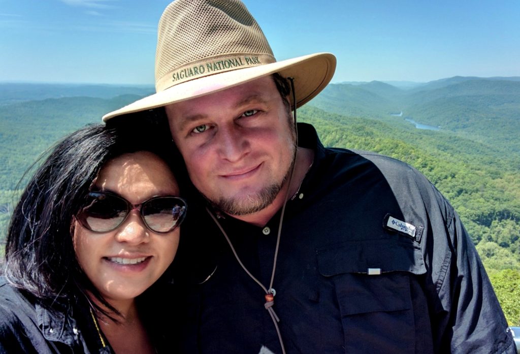 Us at the Pinnacle Overlook