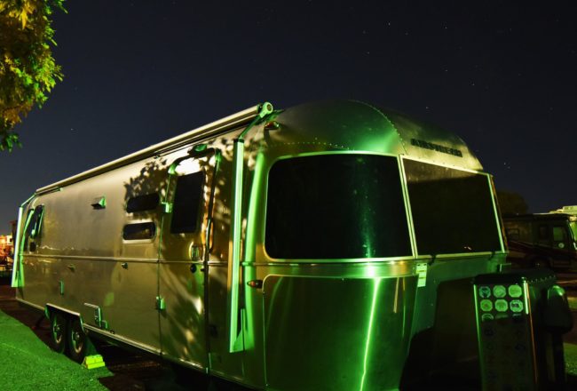 Airstream At Night