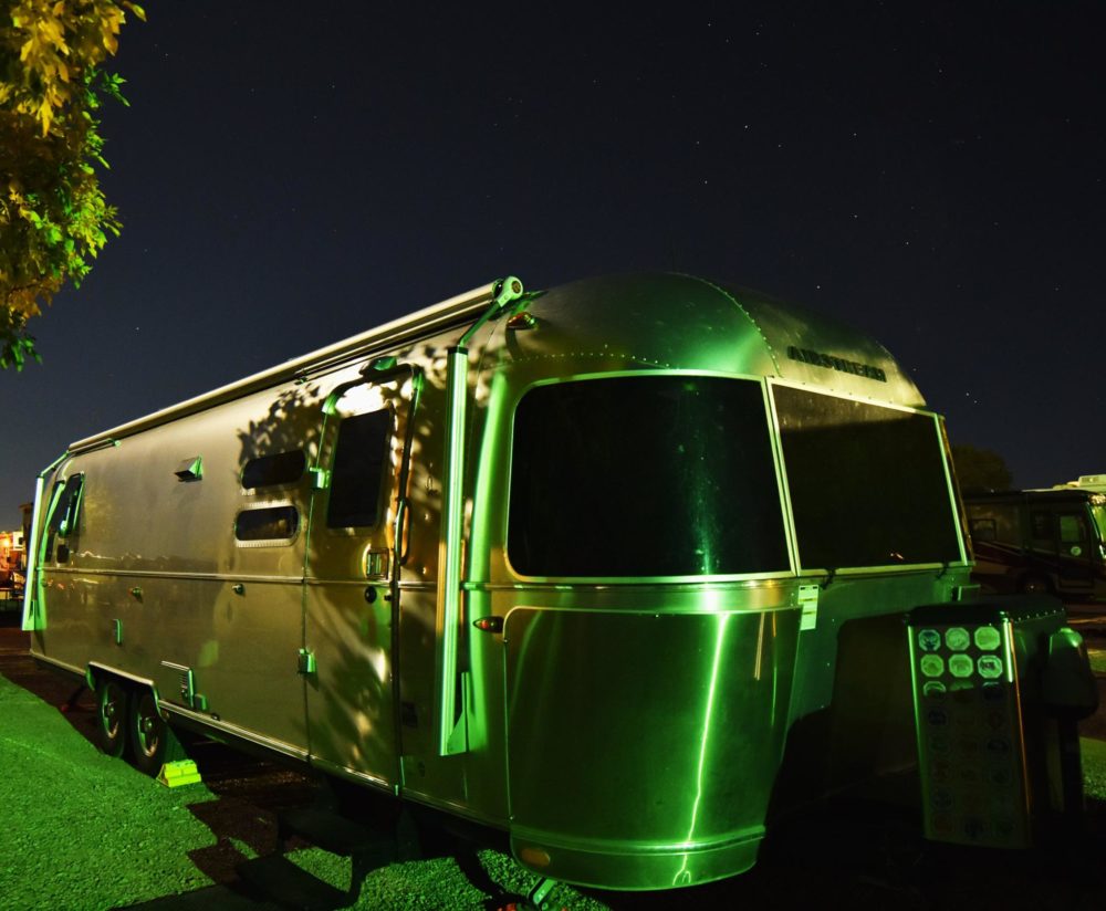 Airstream At Night