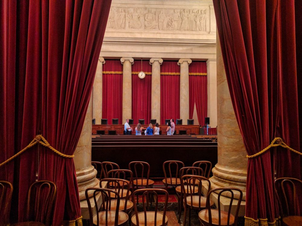 US Supreme Courtroom