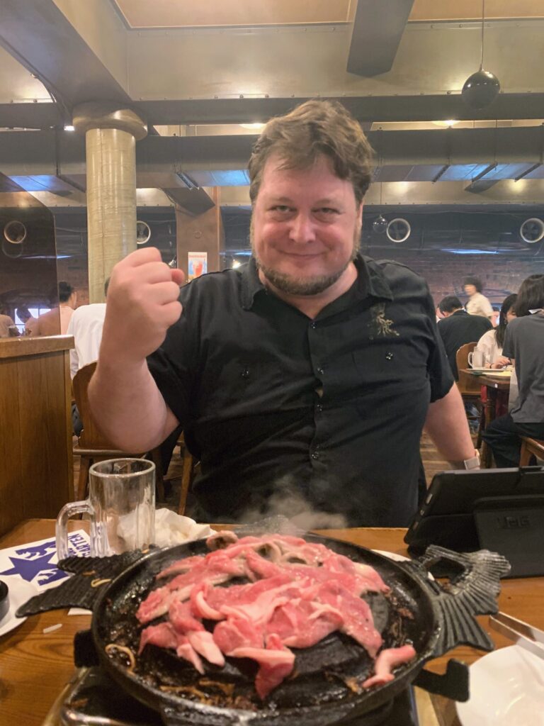 Genghis Khan (grilled lamb)